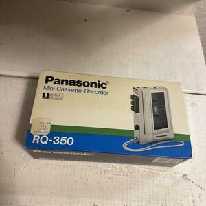 1970s Vintage Panasonic Cassette Recorder RQ-350 New Open Box